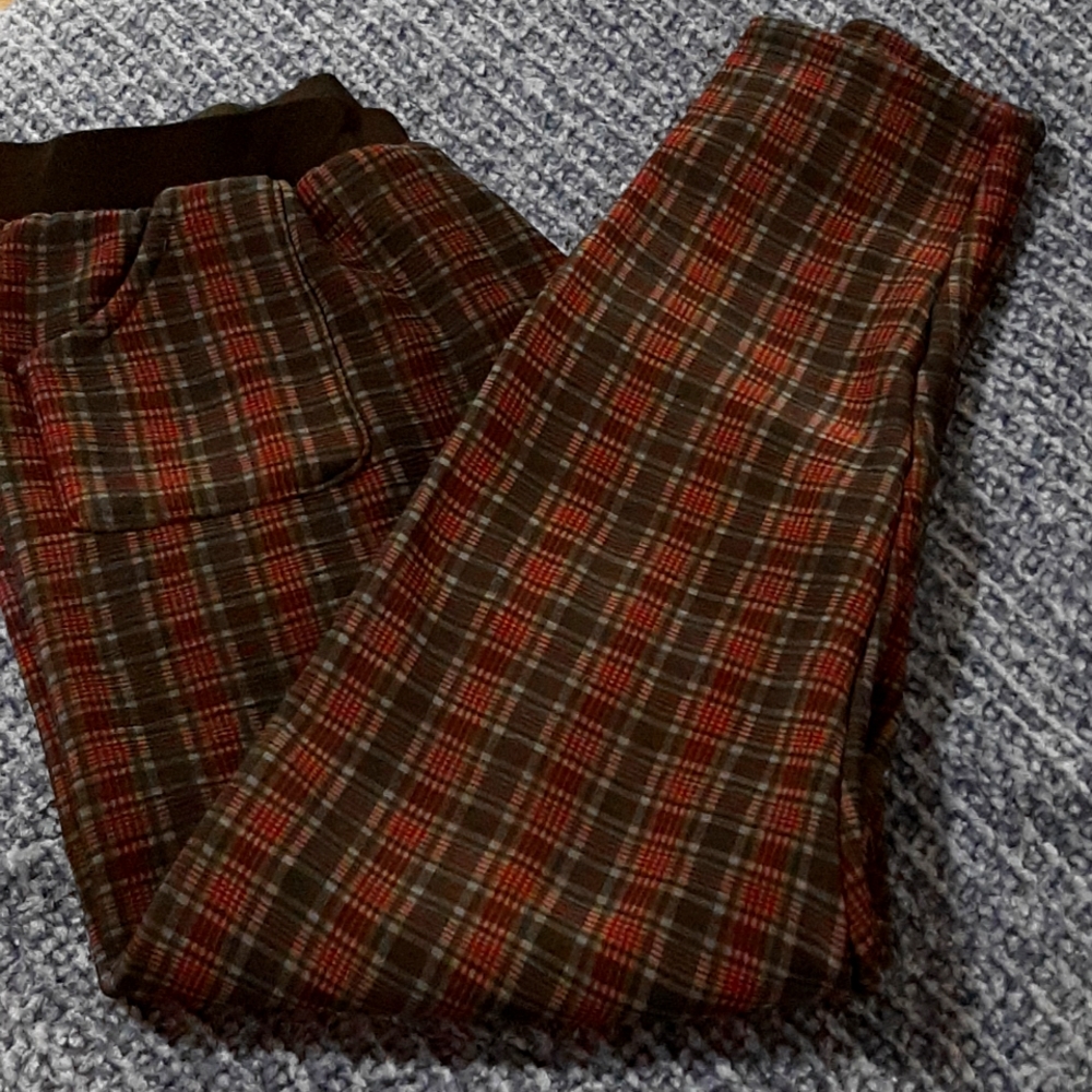 Plaid Leggings